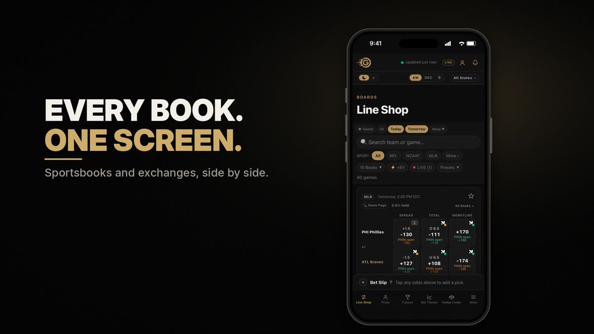 The Line Shop in the iPhone app